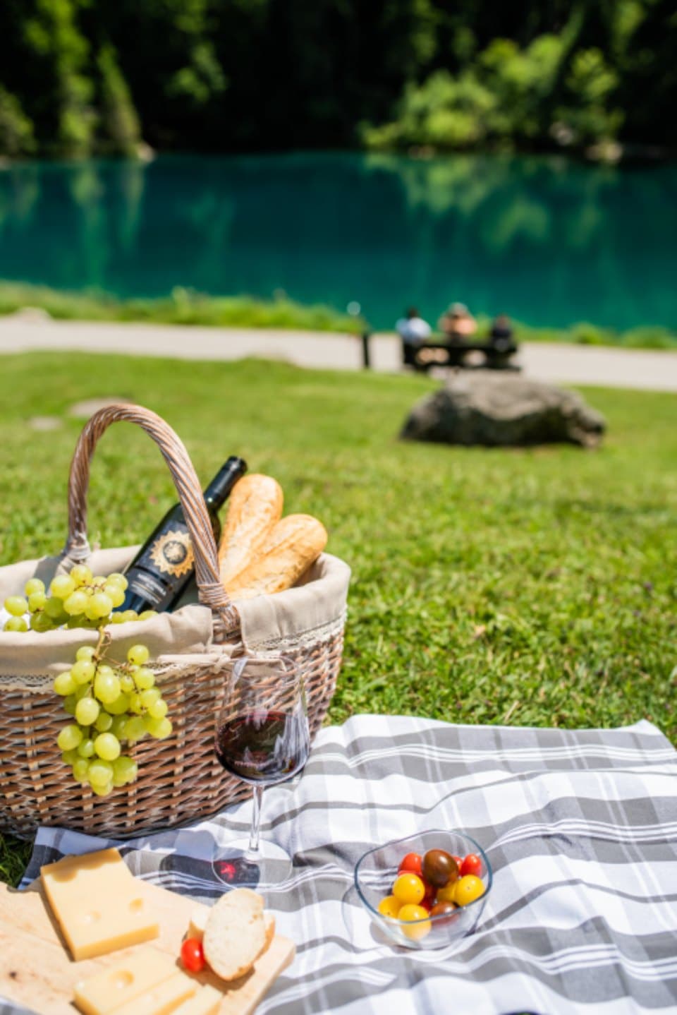 Gingham Picnic Cloth