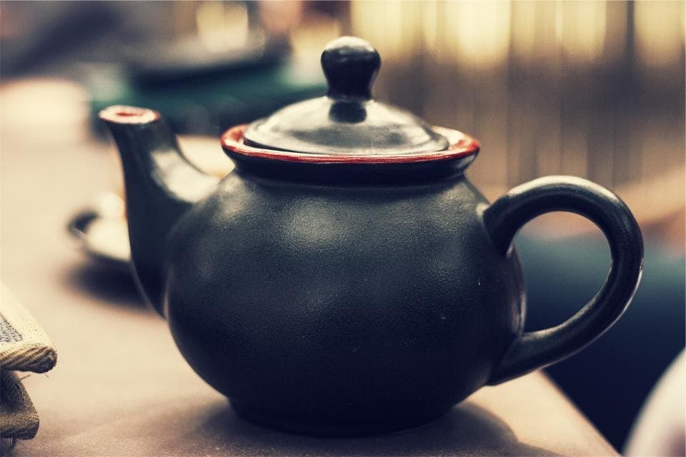 Dark Clay Teapot